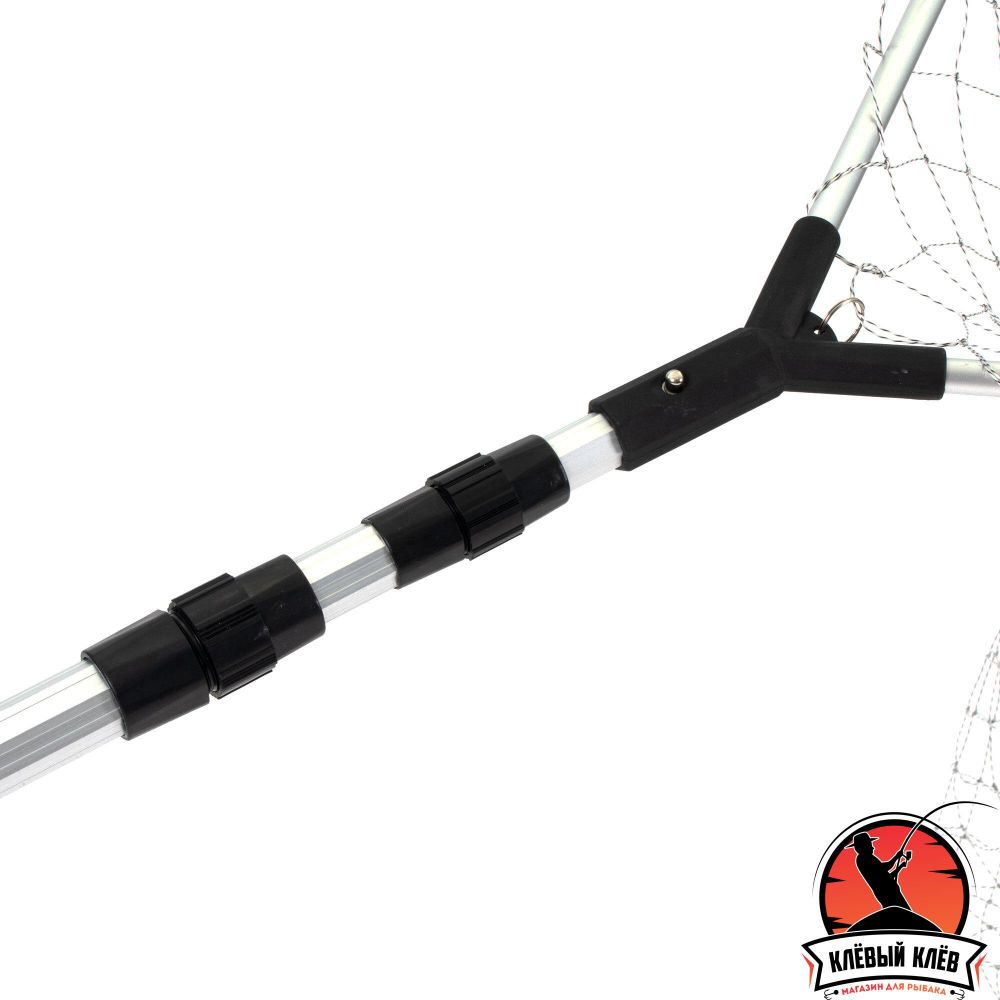 Подсачек складной телескопич. Namazu L- 180 см, квадратный обод 75х60 см, нейлон/25/