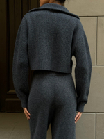 Джемпер-анорак JONI, антрацит