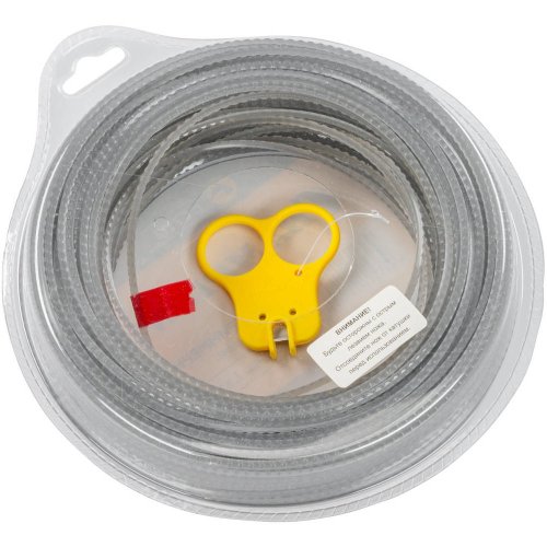 Леска CHAMPION TI-LON 2,4*62 м (зубчатый квадрат)+нож   C7112