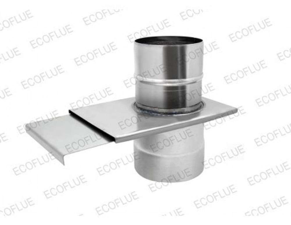 Шибер задвижной 200 мм нерж. (AISI 409-1 мм.), ECOFLUE