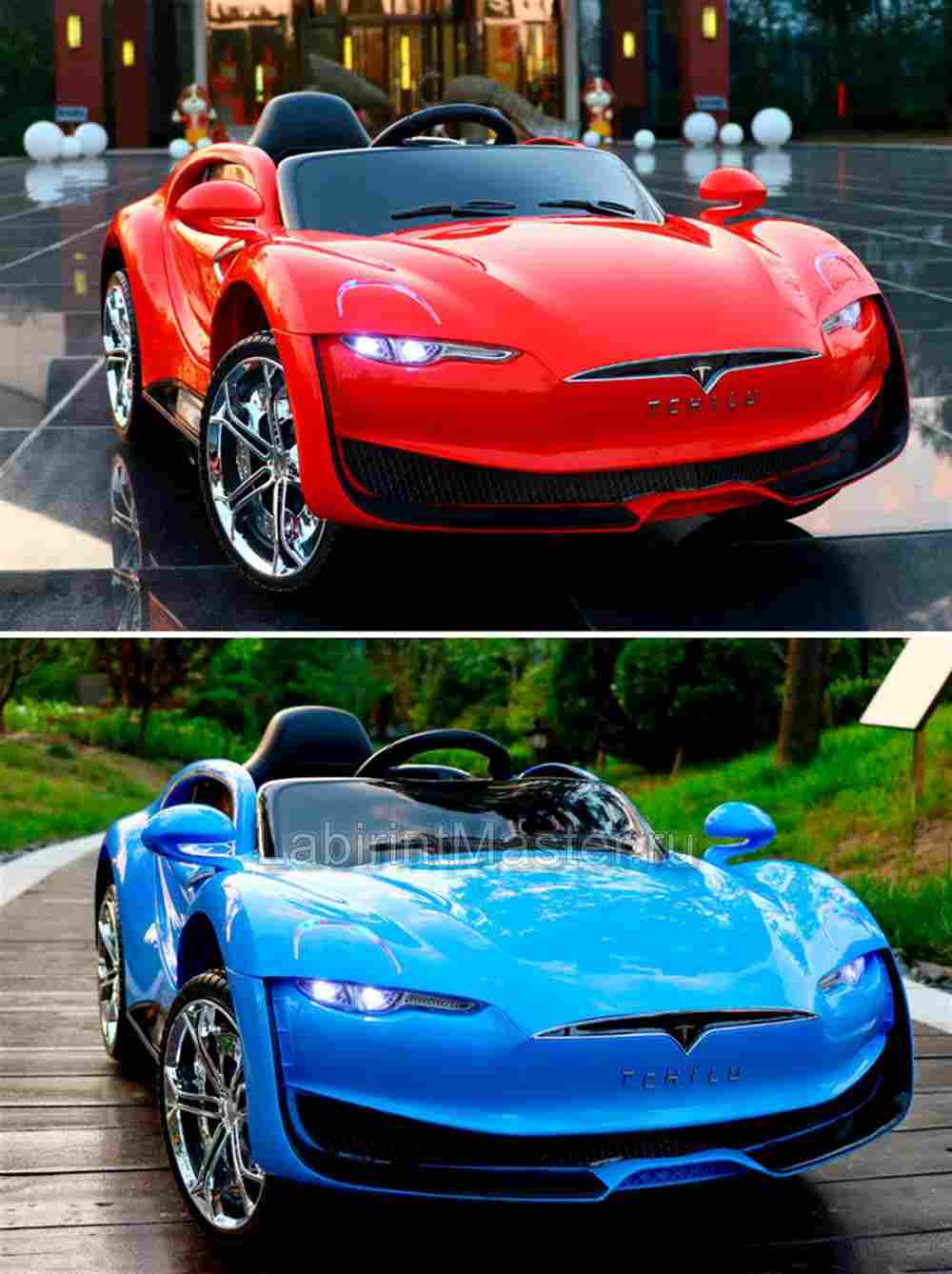 Детский электромобиль "Tehilu CL-6166" красный