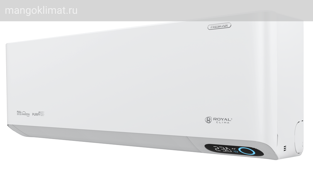 Инверторная сплит-система Royal Clima бризер серии ROYAL FRESH STANDARD Full DC EU Inverter RCI-RFS28HN (комплект)