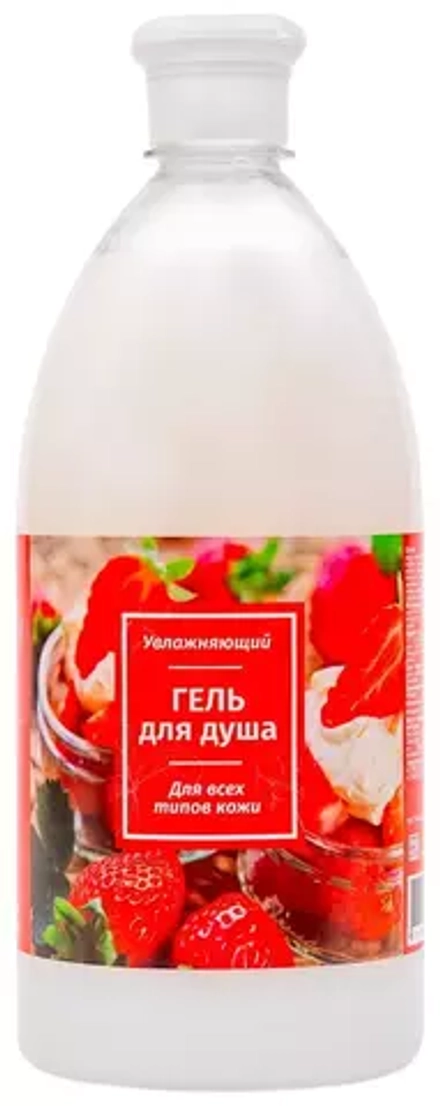 Гель для Душа 1000мл народный Сливки (Флора)