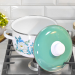 Кастрюля 3л "Голубой лотос"