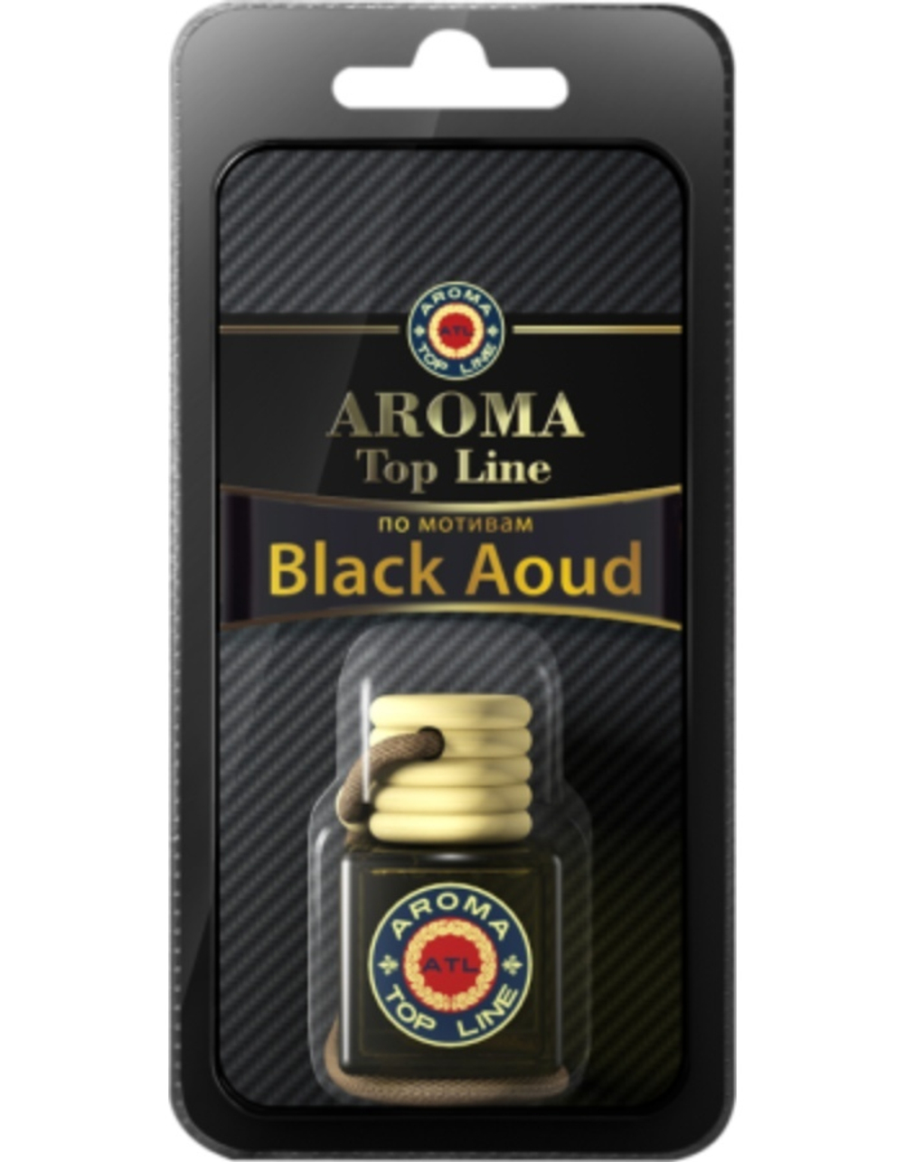 Aroma Top Line Ароматизатор в стеклянном флаконе Black Aoud