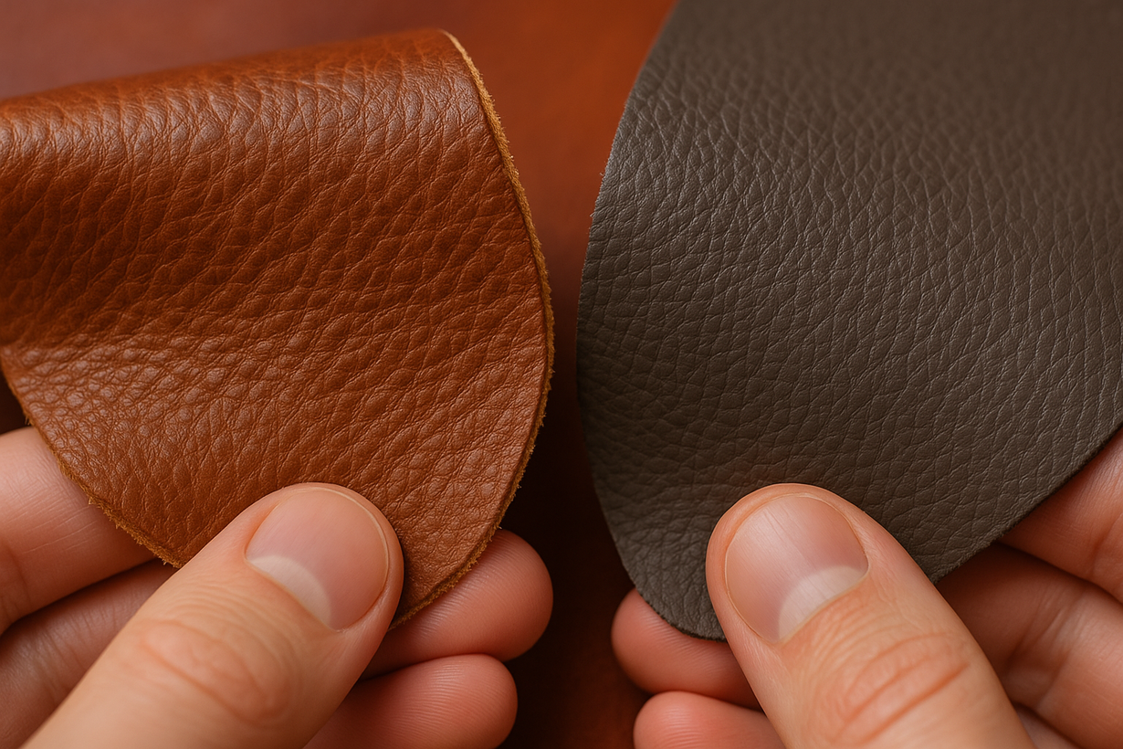 Как отличить натуральную кожу от искусственной: простые советы от владельцев Prima Pelle