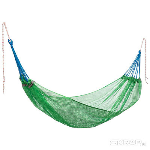 Гамак сетка Ecos (200х120см) с чехлом