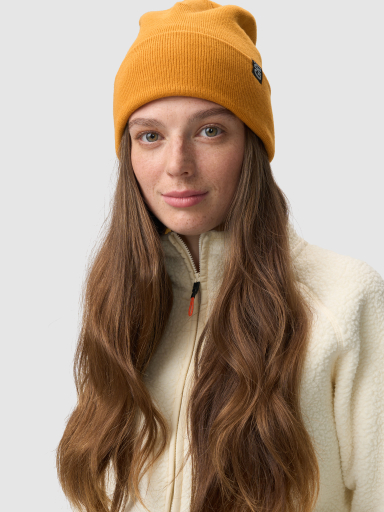 Шапка унисекс Норд горчичная