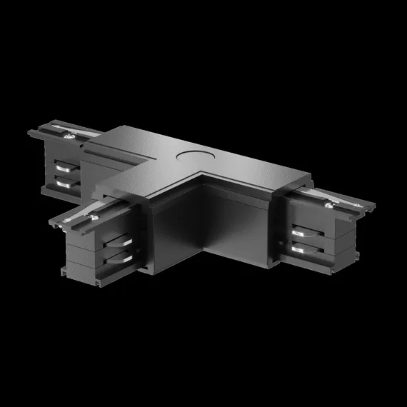 Коннектор Т-образный левый Trinity черный Technical tra005ct-31b-l