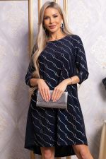 Платье Леди Элегант (синее) П14826-10М LT Collection