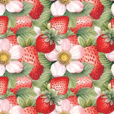 клубника/ сочне красные ягоды клубники