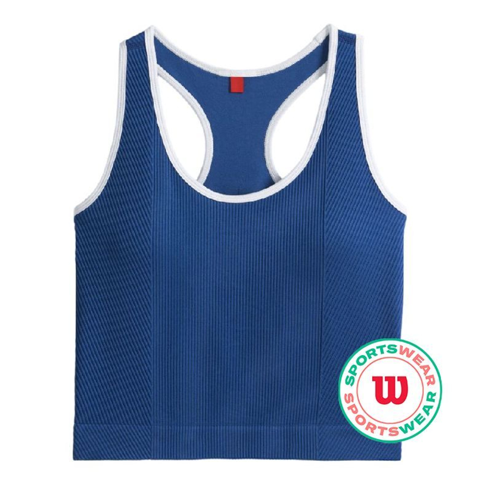 Женский теннисный топ Wilson Everyday Brami Top - королевский синий