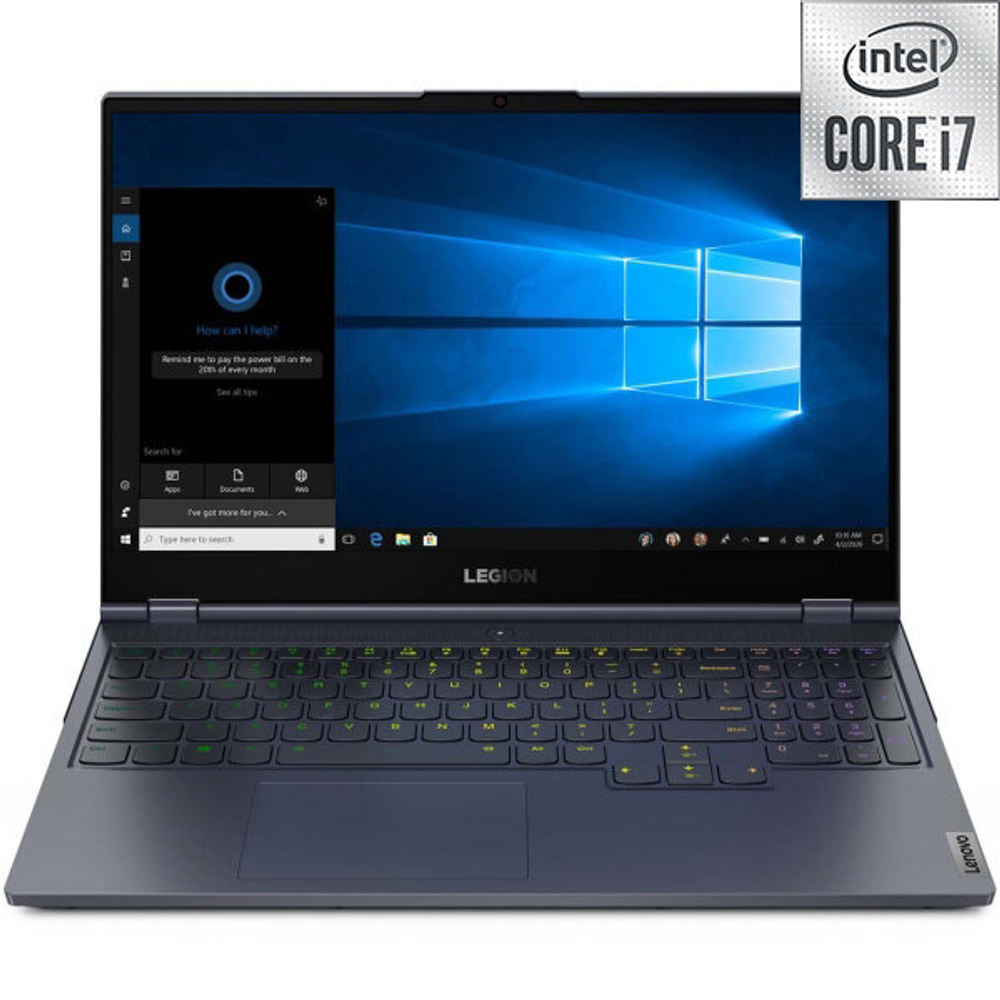 Ноутбук Lenovo Legion 7-15IMHg05 Intel Core i7 10875Н 2.3 ГГц/16 ГБ/1024 ГБ SSD/nVidia GeForce RTX 2070 8 ГБ Max-Q Design/Windows 11 Домашняя/15.6"/1920x1080 пикс. 144Hz