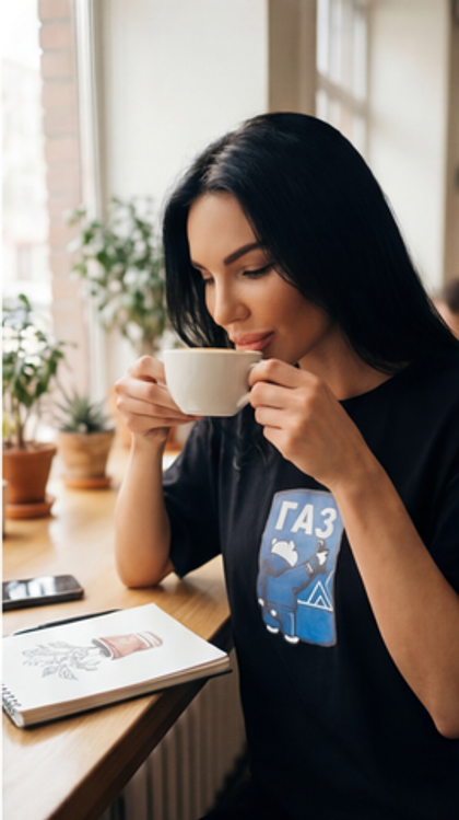 Футболка Оверсайз "Север покоряется сильным"