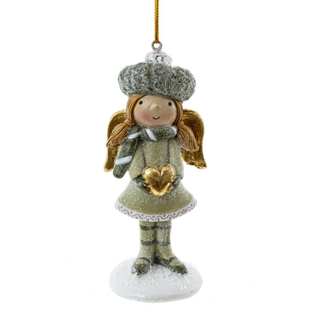 GAEM Фигурка декоративная подвесная "Ангел", L4,5 W4 H11 см, 2в.