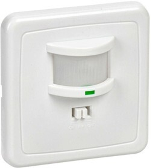 Детектор движения ДД 035 500Вт угол обз. 140град. дальн. 12м IP20 белый