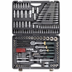 Набор инструментов 216пр. 1/4''3/8''1/2''(6гр, 12гр)(4-32мм) RockForce RF-38841 SM