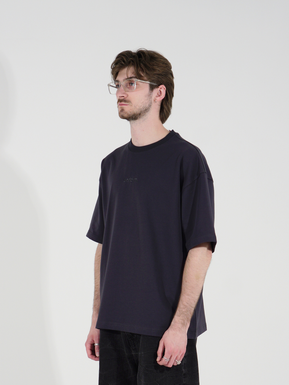 Футболка UNIFORM Relaxed, Графит