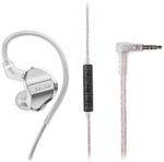 ГАРНИТУРА FIIO JD1, 20HZ-20KHZ, 24 OM, 107DB, 1.2M, SILVER