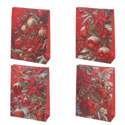 GAEM Пакет подарочный XXL (бумага 210г/м2, блок 12шт), L49 W17 H74 см, 4в.