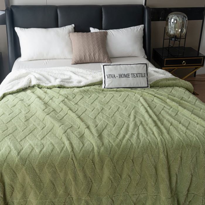 Плед Fluffy/Пушистый бамбуковая микрофибра FL013