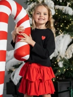 Костюм для девочки с сердечком