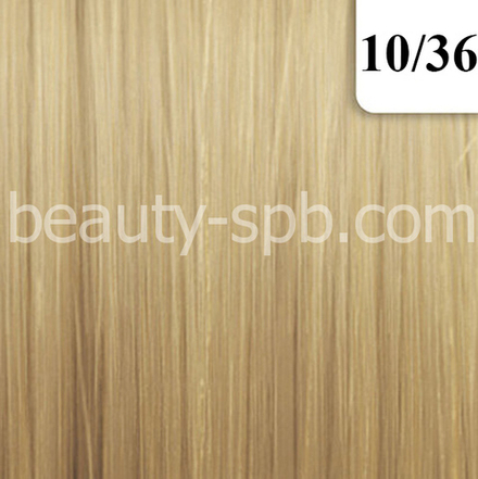Wella Illumina Color 10/36 Яркий блонд золотисто - фиолетовый
