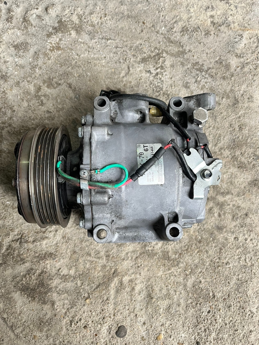 Автомобильный компрессор кондиционера Honda Fit/Jazz/City 1.5/1.3/1.8 GM2