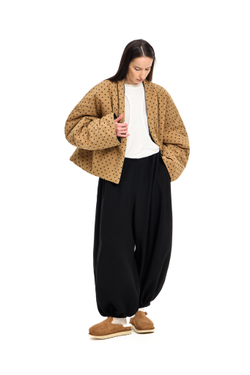 Куртка двусторонняя TULUP camel/black