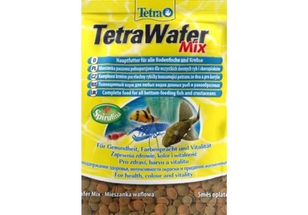 Тетра WaferMix корм-чипсы для донных рыб 15гр