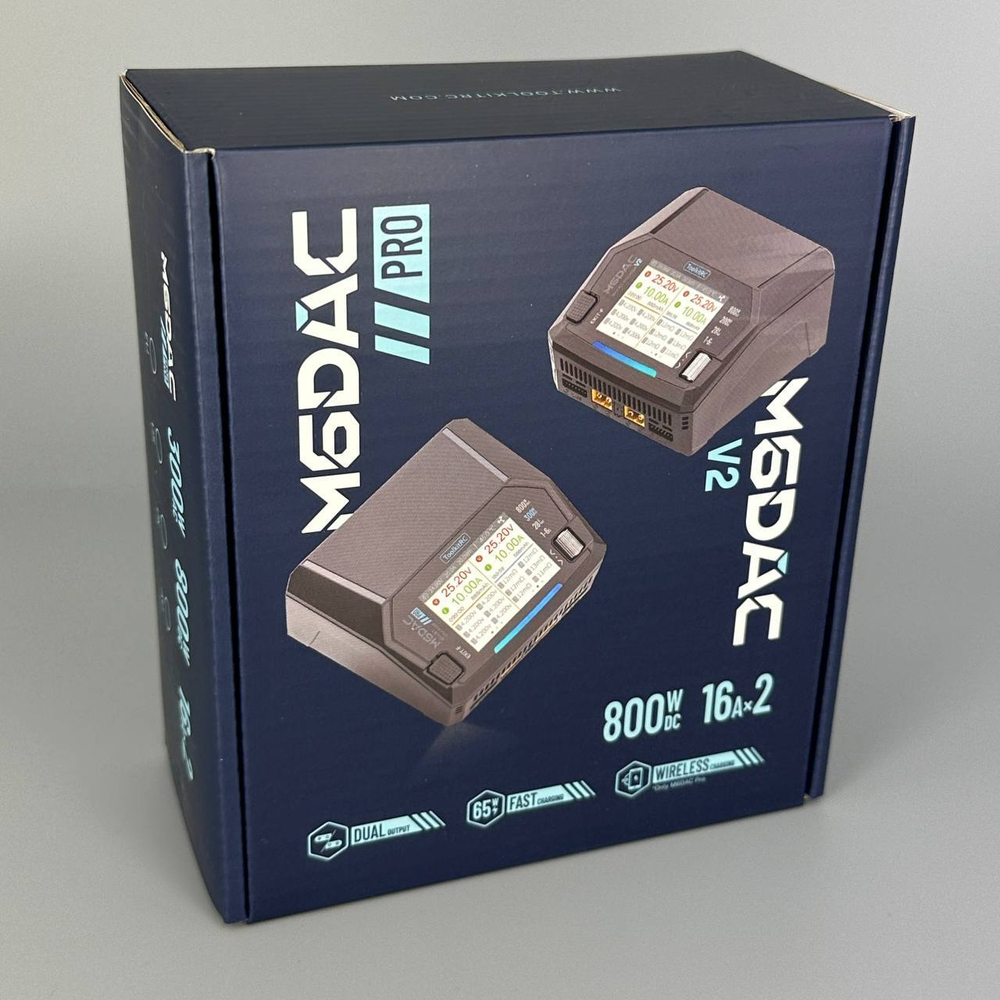 Зарядное устройство ToolkitRC M6DAC V2 200W AC/ 800W DC