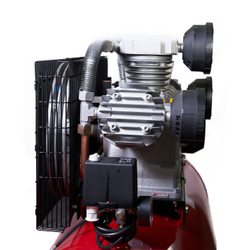 Компрессор ROSSVIK СБ4/Ф-270.LB75, 950 л/мин, 10 бар, ресивер 270 л, 380 В/5,5 кВт, красный