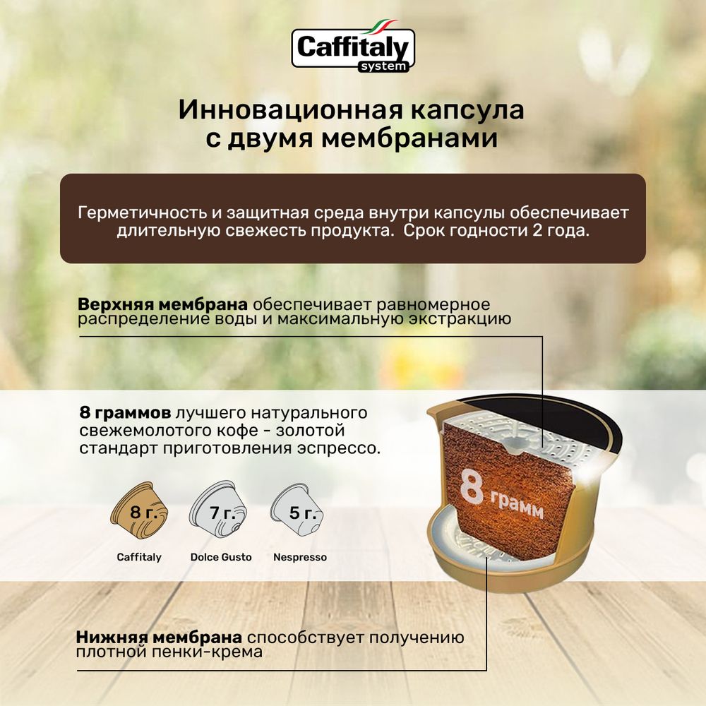 Кофе в капсулах Caffitaly Corposo