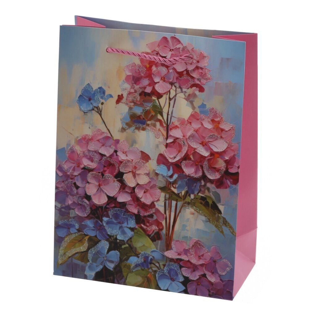 GAEM Пакет подарочный S (бумага 210г/м2, блок микс 12шт), L18 W9 H24 см, 4в.