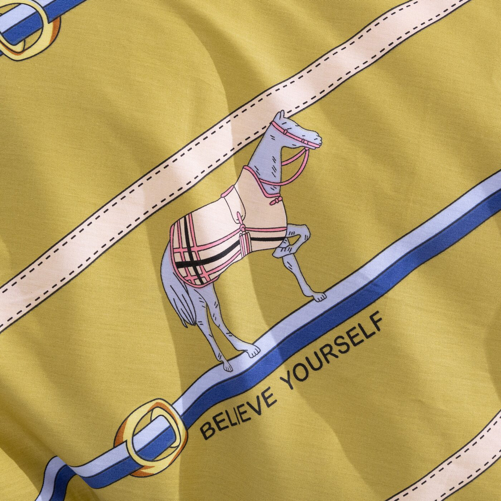 Комплект постельного белья Делюкс Сатин 100% хлопок L389