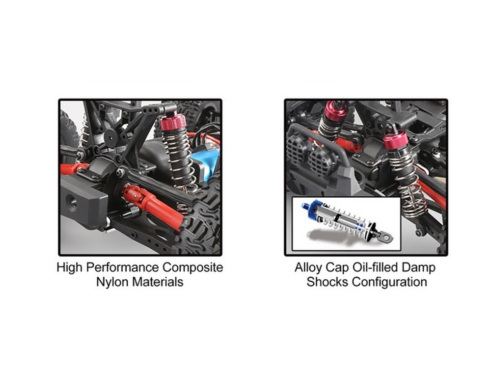 Радиоуправляемый монстр Remo Hobby RHGT Brushless (зеленый) 4WD 2.4G 1/10 RTR