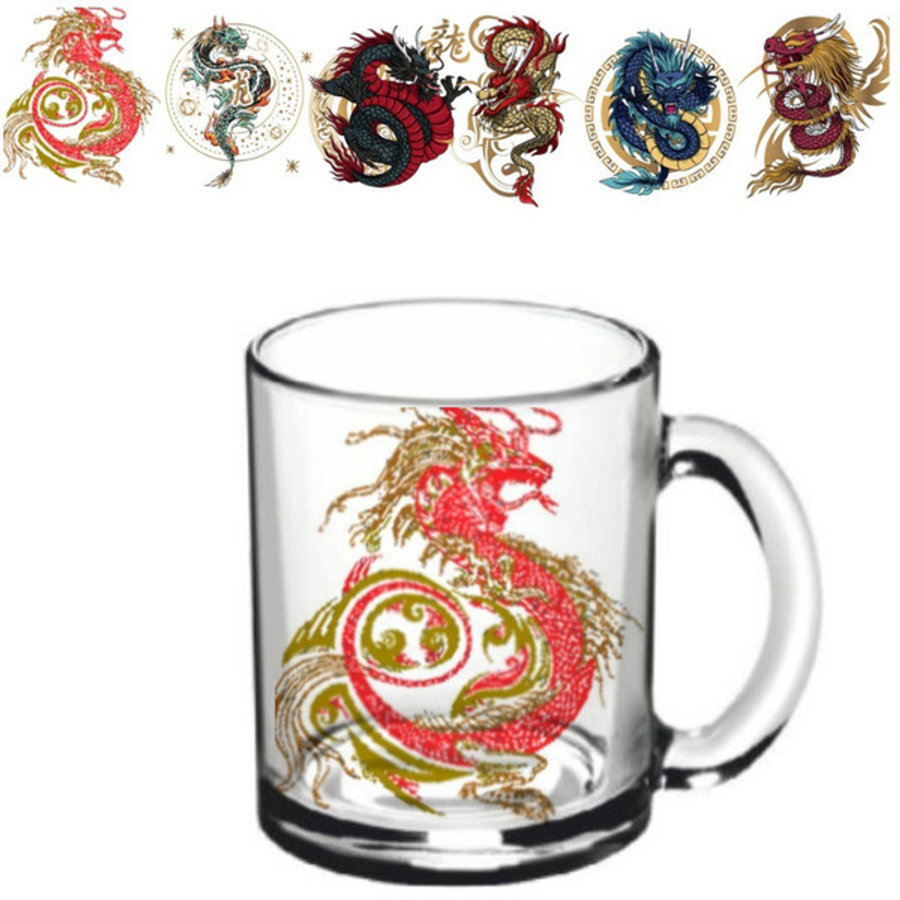 Кружка 320мл «Античный Китай» 6 видов