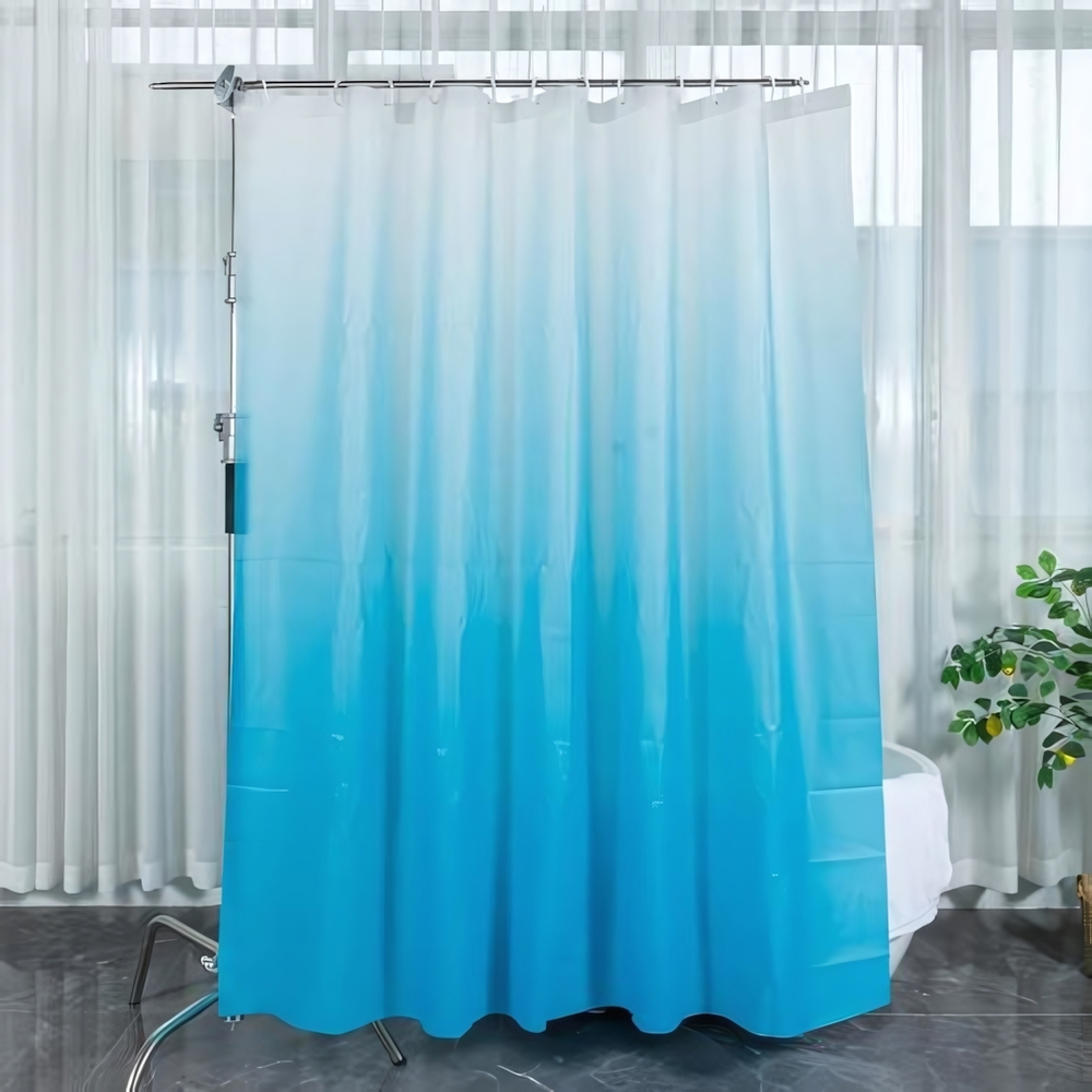 Штора для ванной 180*180см ПЭВА, BZ-56591BU