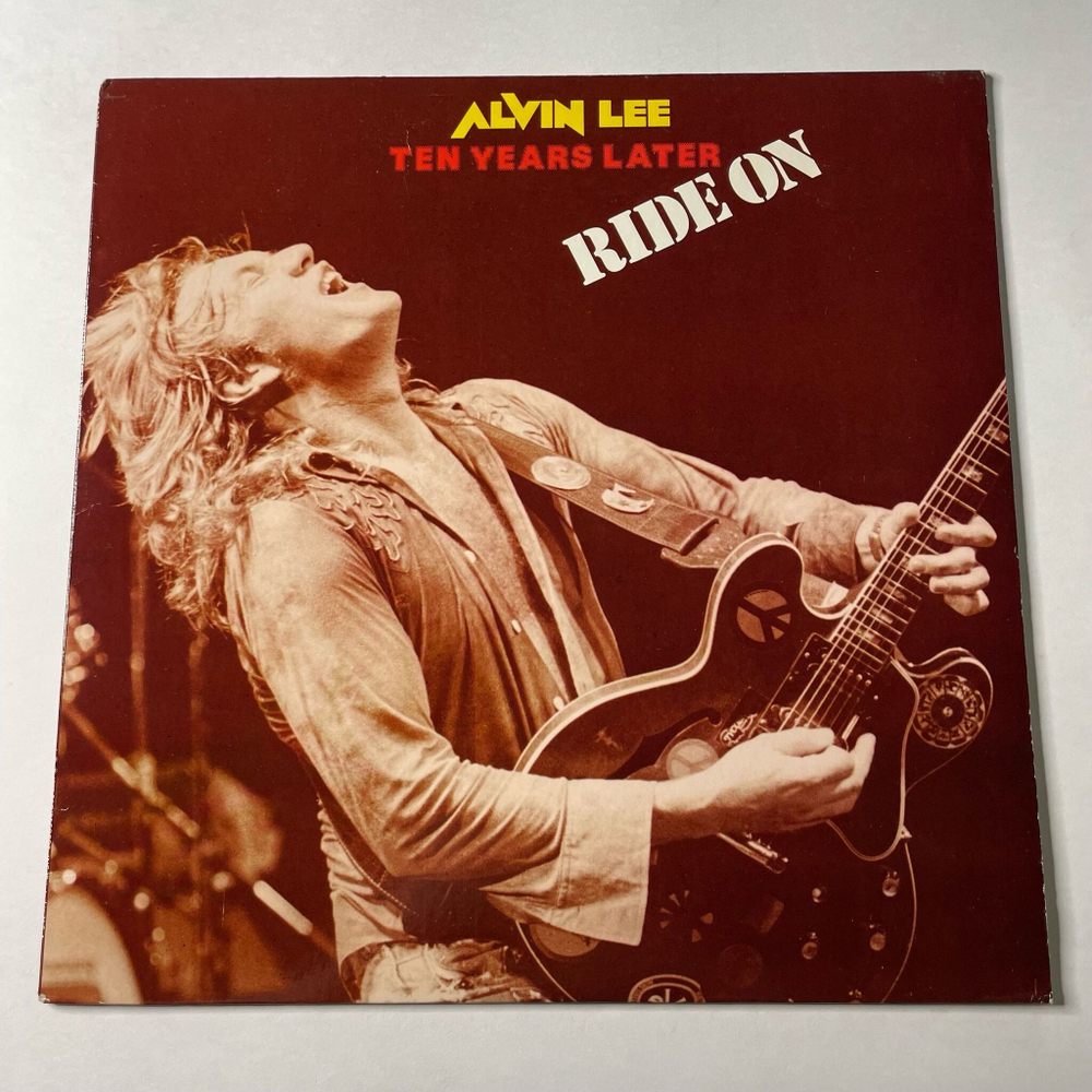 Винтажная виниловая пластинка LP Alvin Lee and Ten Years Later Ride On (USA 1979)