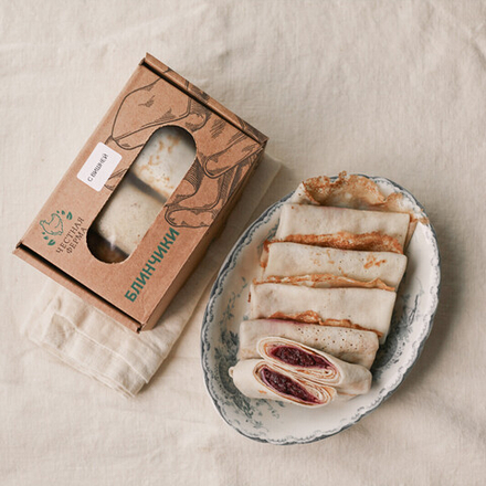 Блинчики с вишней