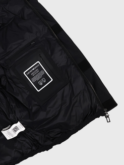 Пуховик Emporio Armani Milano Logo Nylon Jacket Black