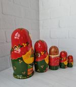 Матрешка "с курочкой" традиция 5мест