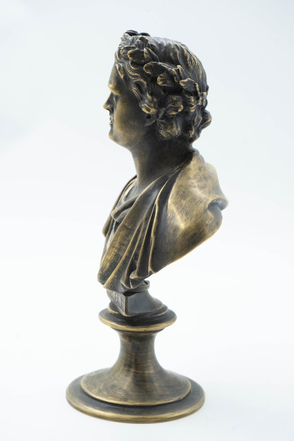 Петра I. Бюст императора. Россия, Санкт-Петербург.  Бронза фабрика Ф Шопенъ. Модель 1868г. Реплика.