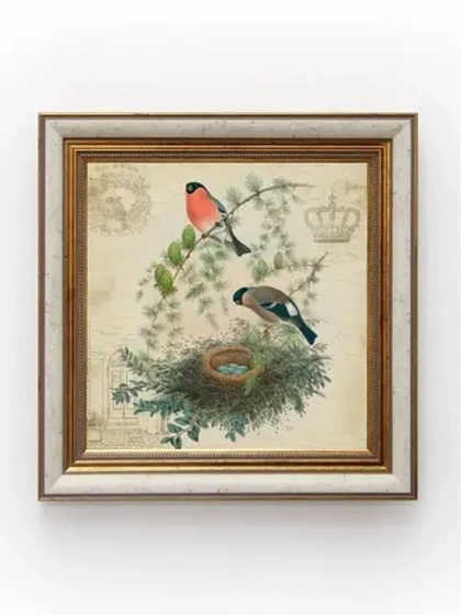 Картина на стену интерьерная на холсте 25х25см