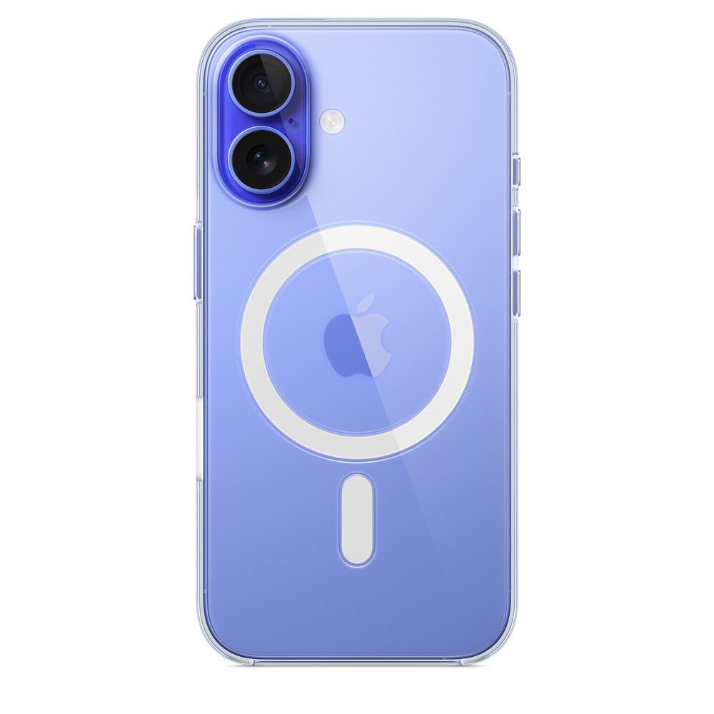 Чехол Clear Case для iPhone 16 Plus Прозрачный