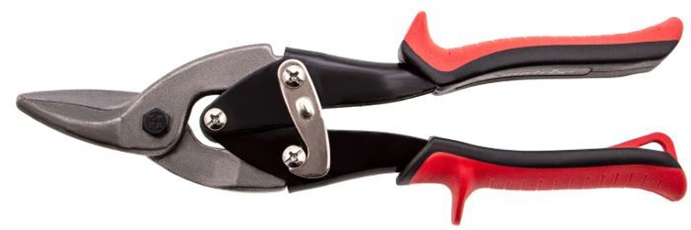 Ножницы по металлу Matrix, 250мм, двухкомпонентная рукоятка, левый рез