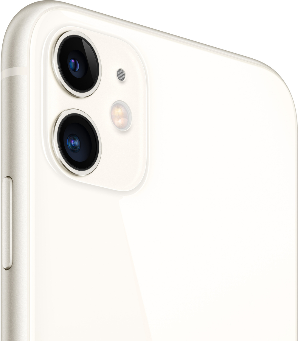 Apple iPhone 11, 64 ГБ, белый (новая комплектация)