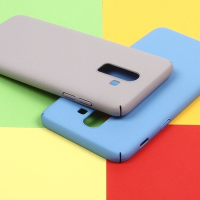 Панель матовая Soft Touch для Samsung Galaxy J8 (2018), 010659 Фиолетовый