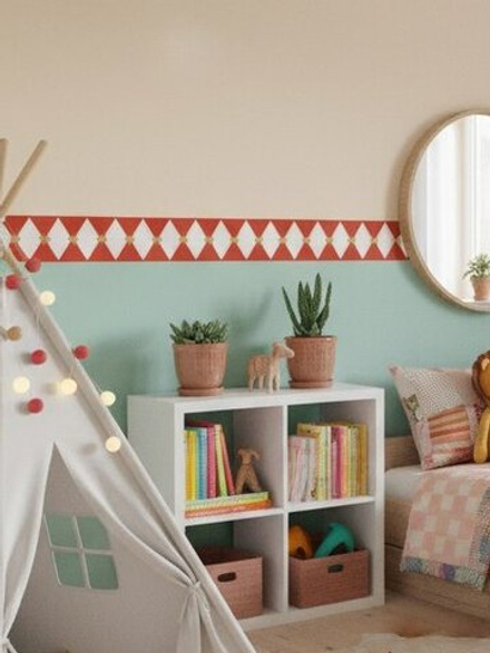 Стикер БОРДЮР для украшения стен, мебели, дверей