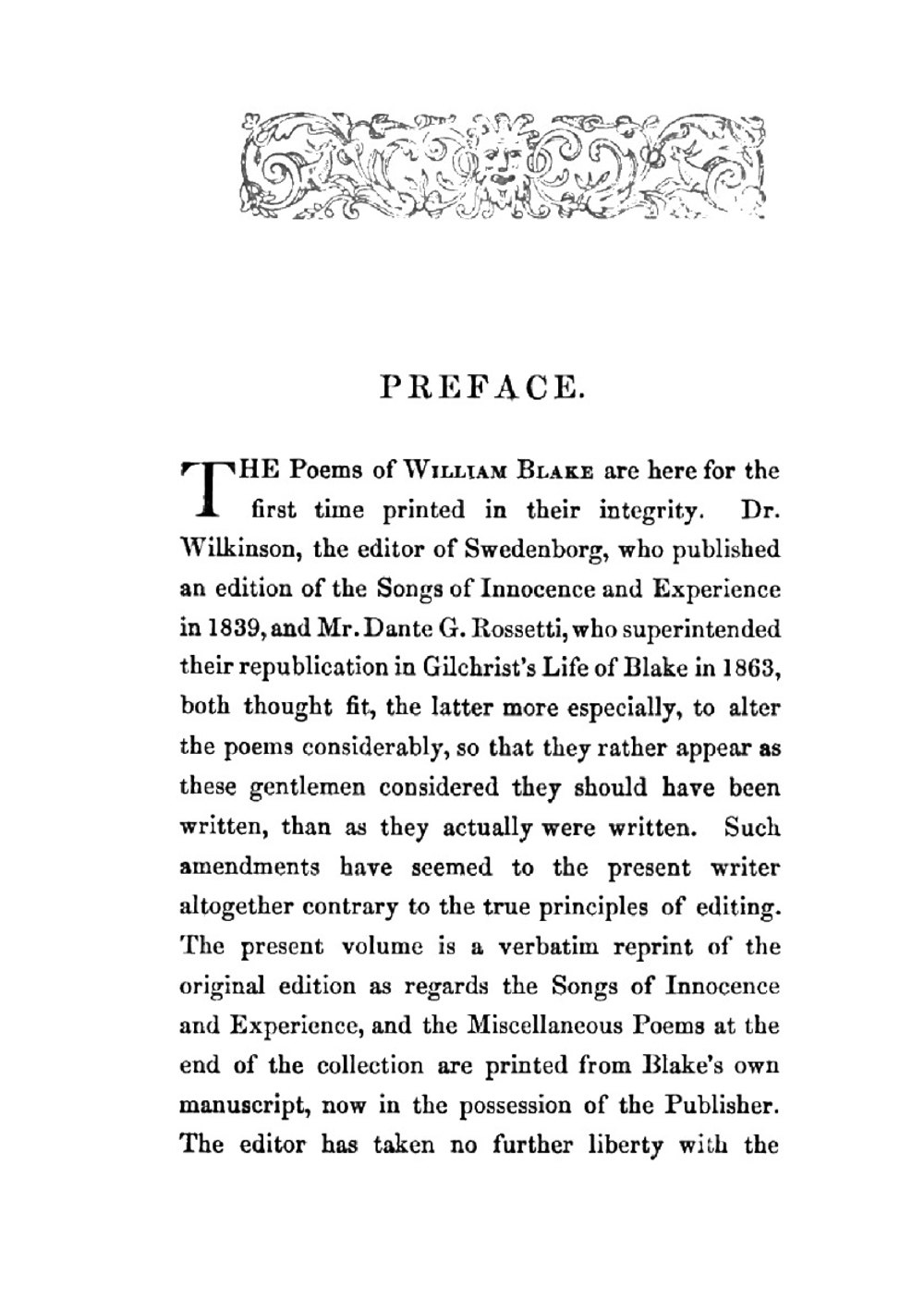 Songs of Innocence and Experience | William Blake